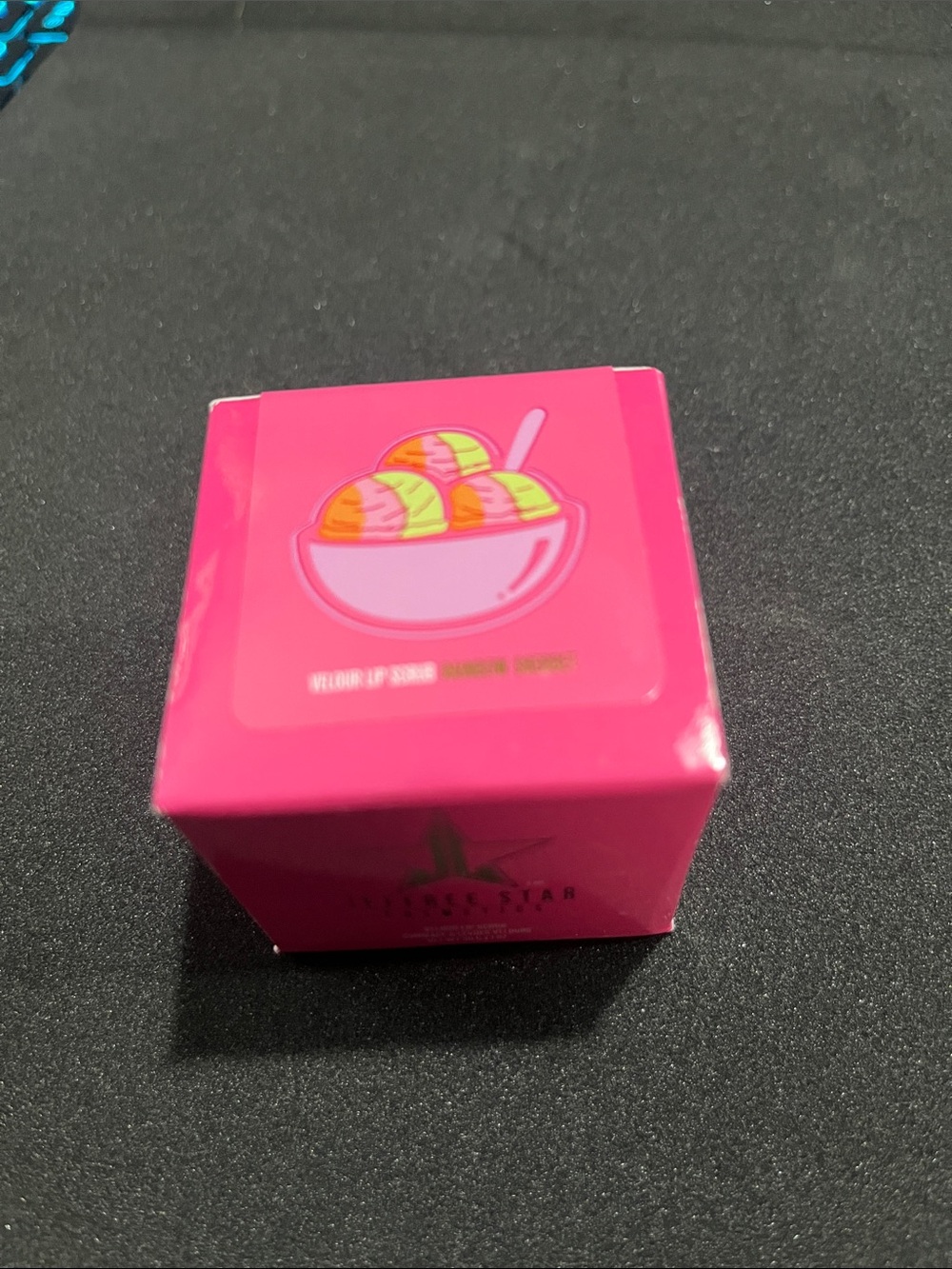 Jeffree Star rainbow sherbet Lip Scrub